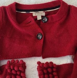Burberry Girls Cardigan.